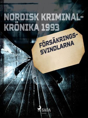 cover image of Försäkringssvindlarna